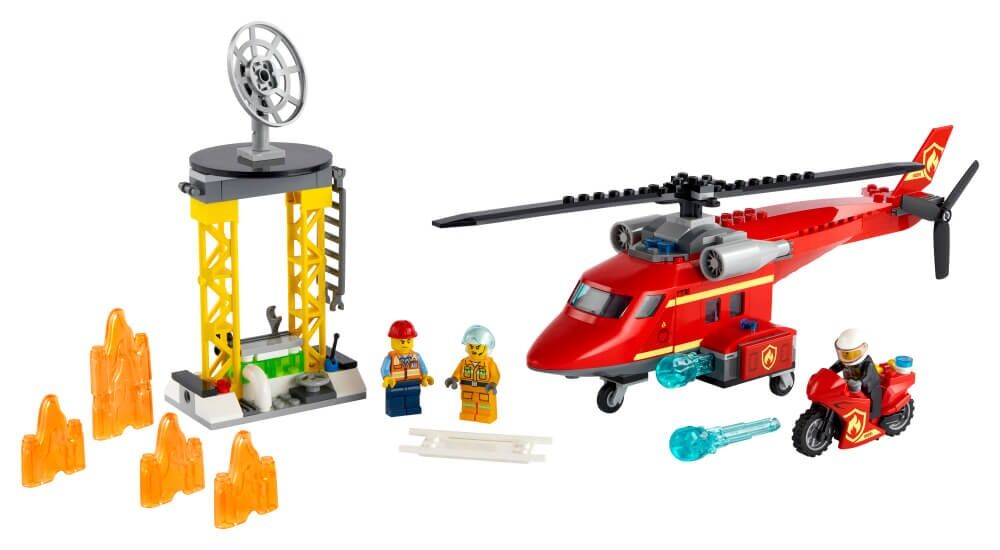 LEGO City Elicopter de pompieri 60281
