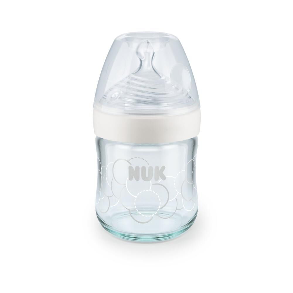 Biberon sticla Nuk Nature Sense 120 ml, 0-6 luni