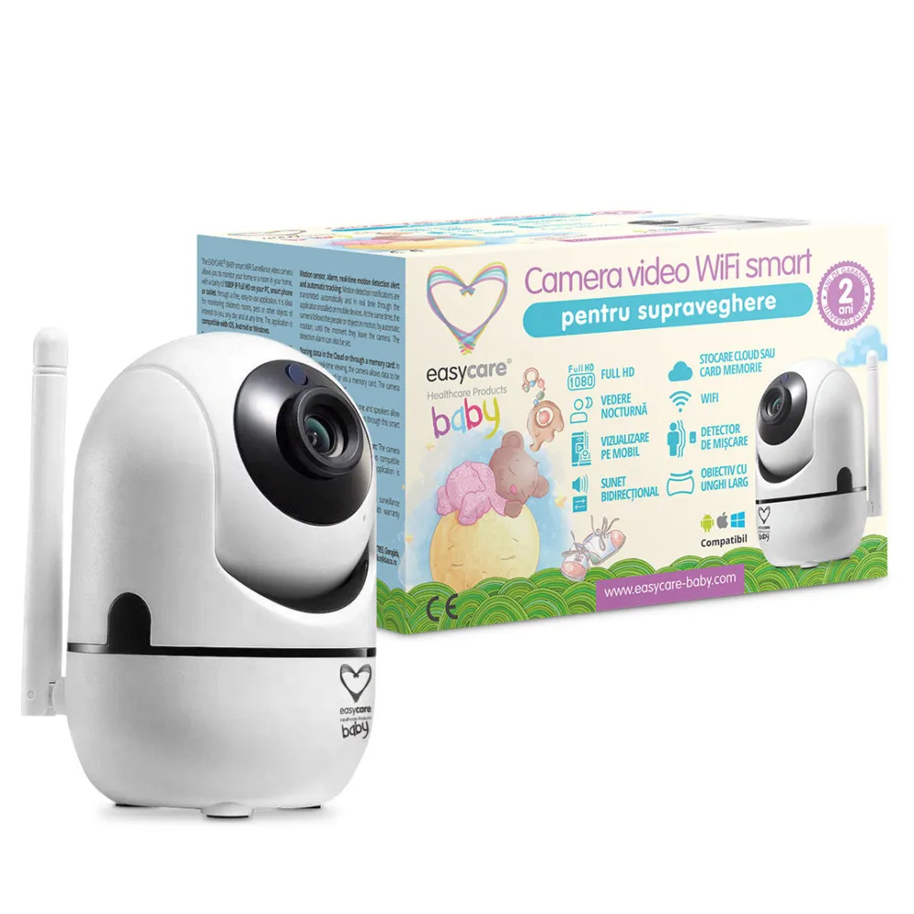 Camera Video WiFi Smart pentru supraveghere EasyCare Baby