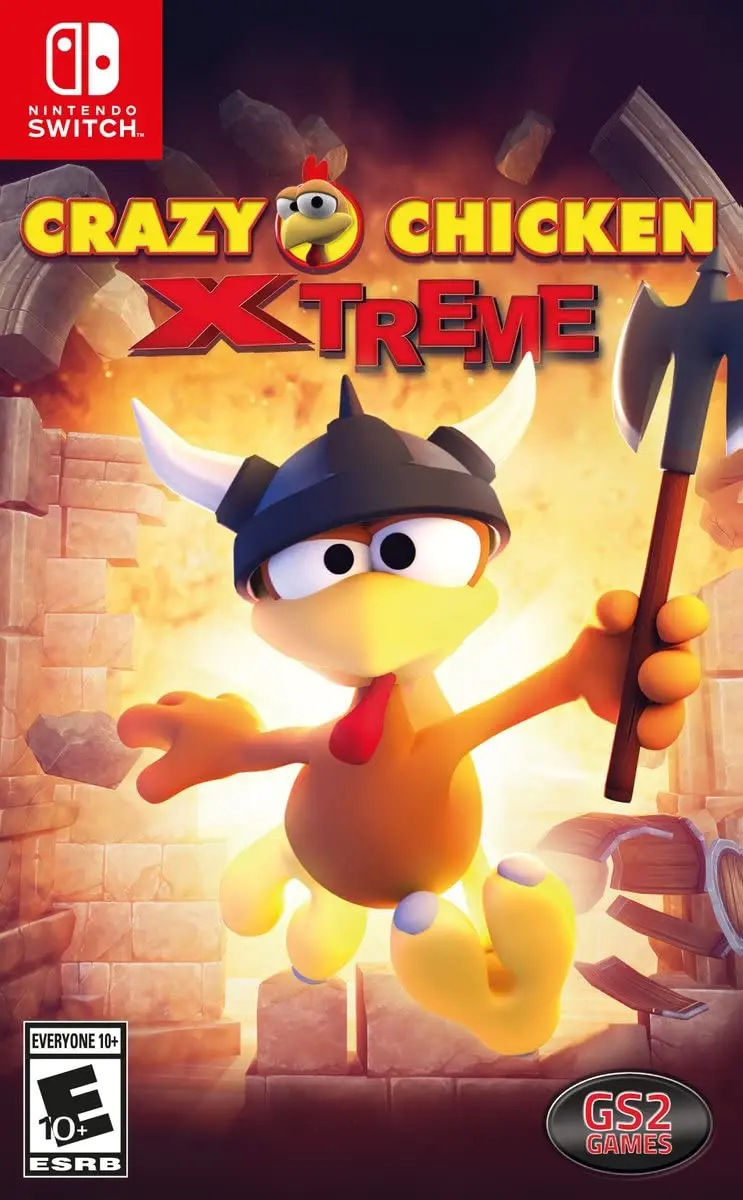 Joc Crazy Chicken Extreme - Nintendo Switch - PRECOMANDA