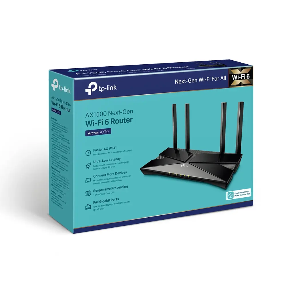 Router TP-Link Archer AX10, wireless 1500Mbps