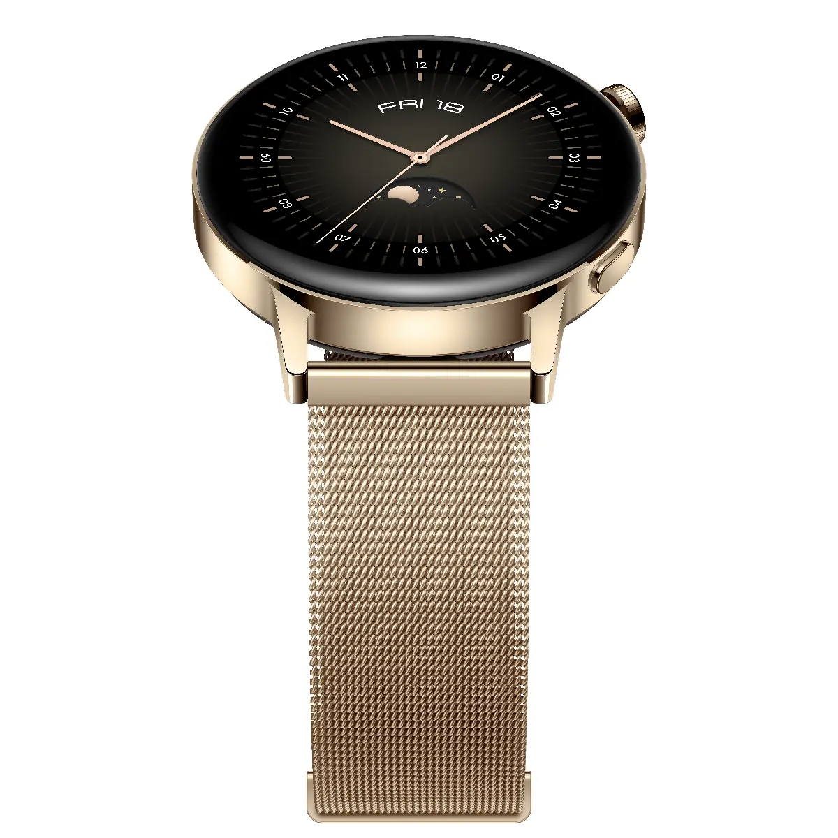 Smartwatch Huawei GT 3 Milo-B19v,  Light Gold/ Milanese Strap