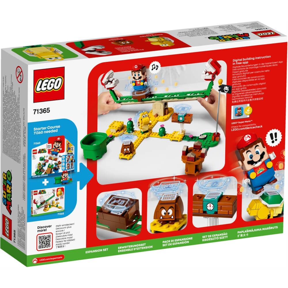 LEGO Super Mario Set de extindere Toboganul Plantei Piranha 71365