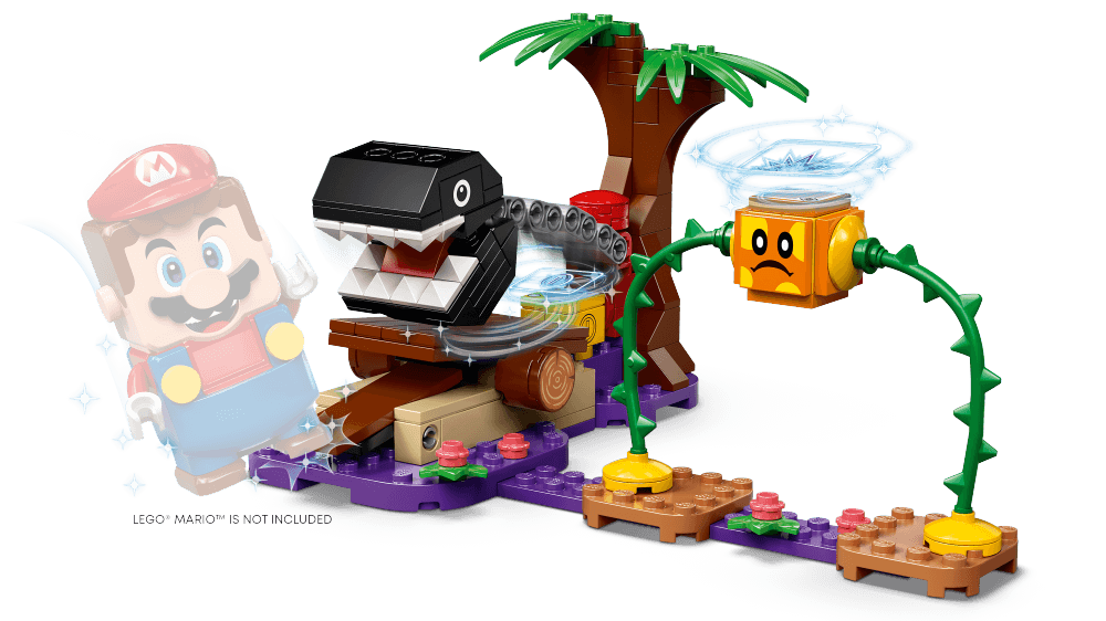 LEGO Super Mario Set de extindere intalnirea din jungla a lui Chain Chomp 71381
