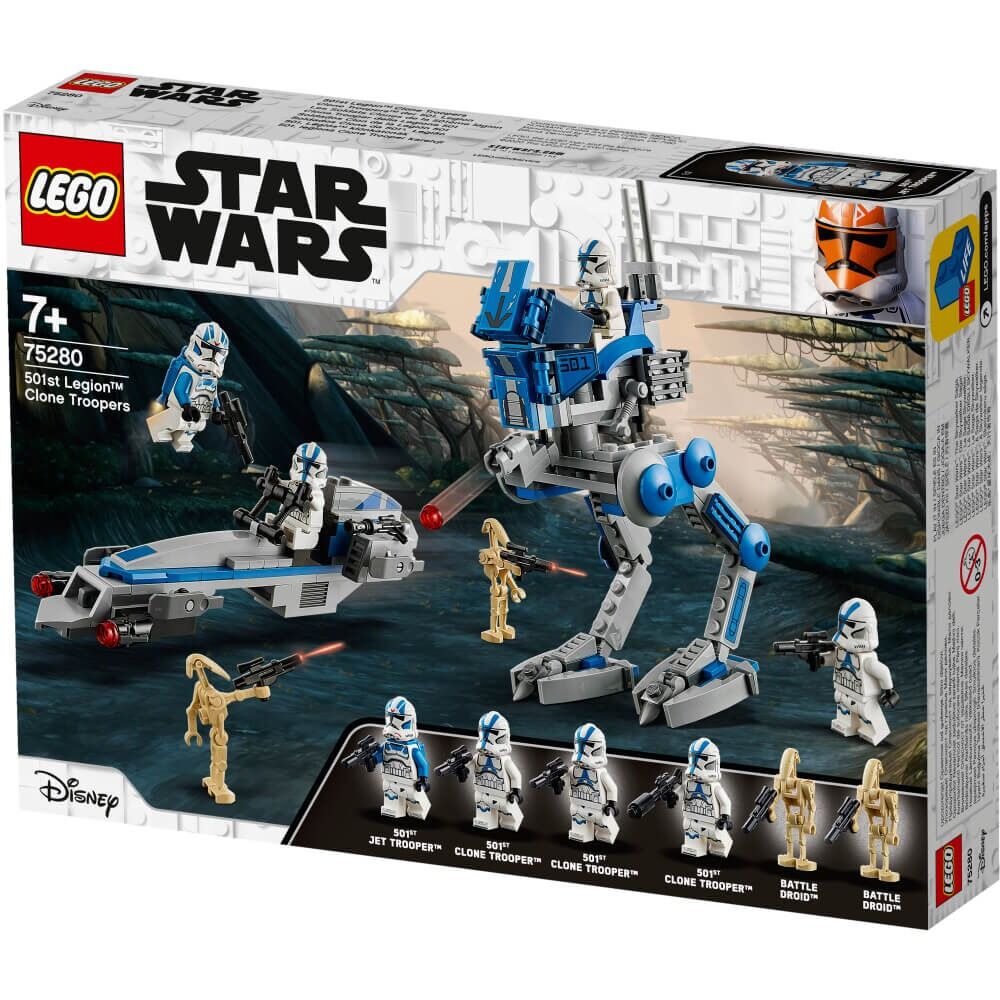LEGO Star Wars Clone Troopers din Legiunea 501 75280