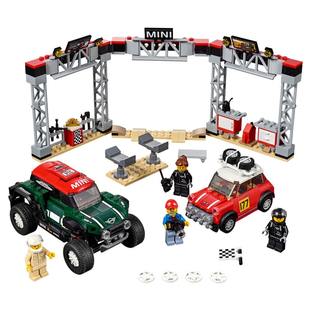 LEGO Speed Champions Mini Cooper S Rally 1967 si MINI John Cooper Works Buggy 2018 75894