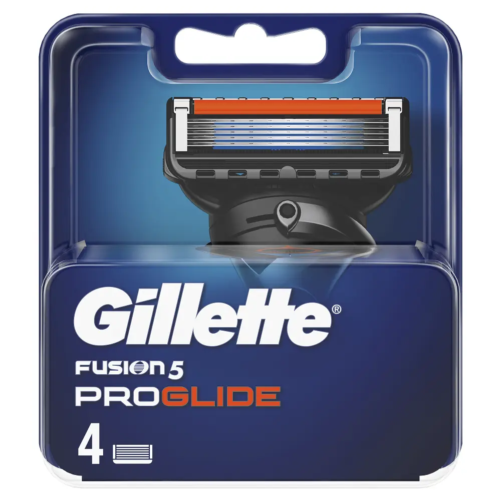 Rezerve pentru aparat de ras proglide Gillette Fusion 4 bucati