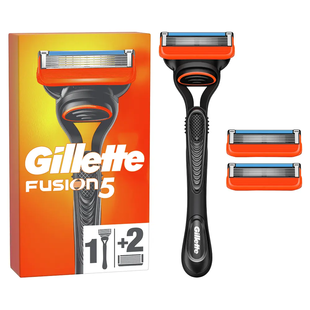 Aparat de ras Gillette Fusion Manual cu o rezerva inclusa
