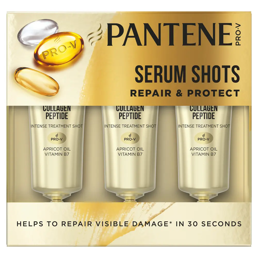 Tratament fiole Pantene Pro-V Repair & Protect pentru par deteriorat, 3 x 15 ml