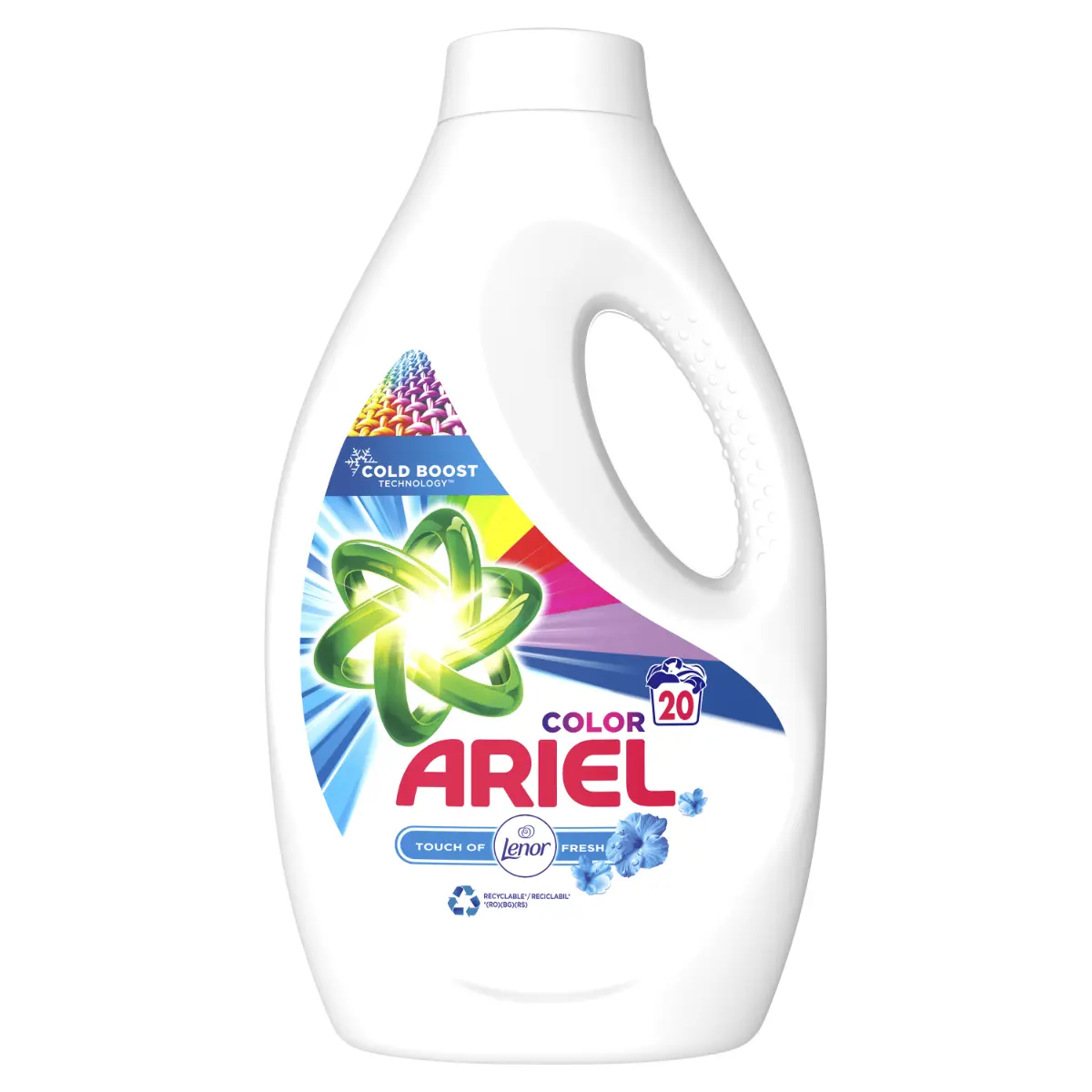 Detergent automat lichid Ariel Touch of Lenor Color 20 spalari, 1.1 L