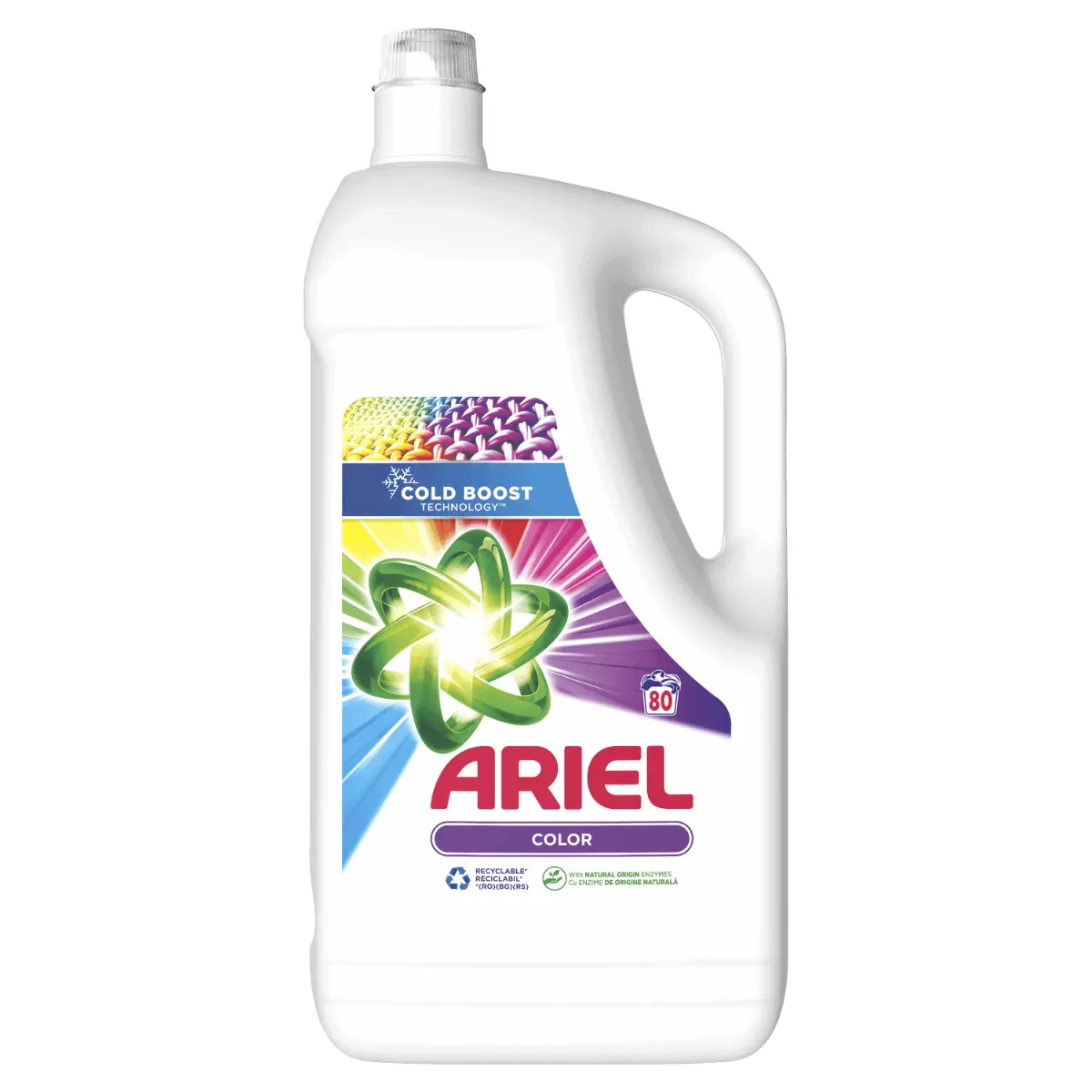 Detergent lichid Ariel Color, 80 spalari, 4.4 L