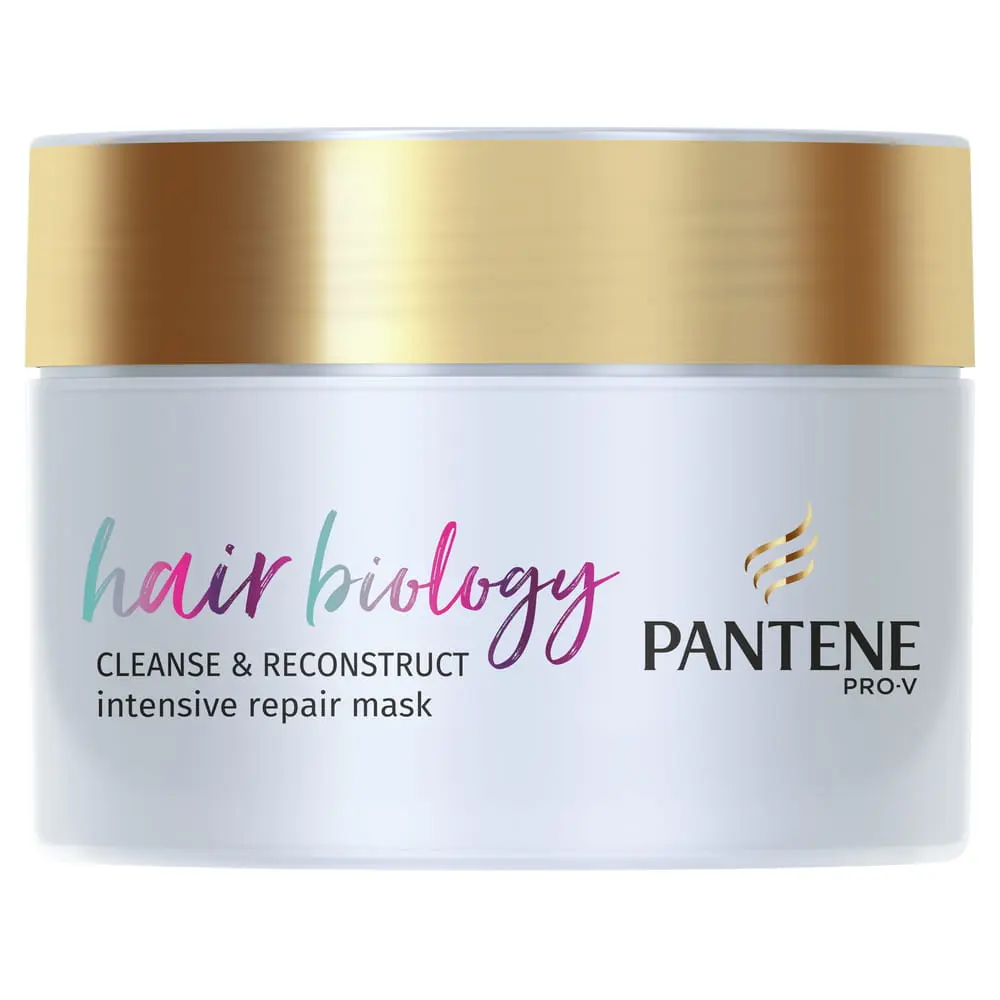Masca de par Pantene Pro-V Hair Biology Cleanse & Reconstruct 160 ml