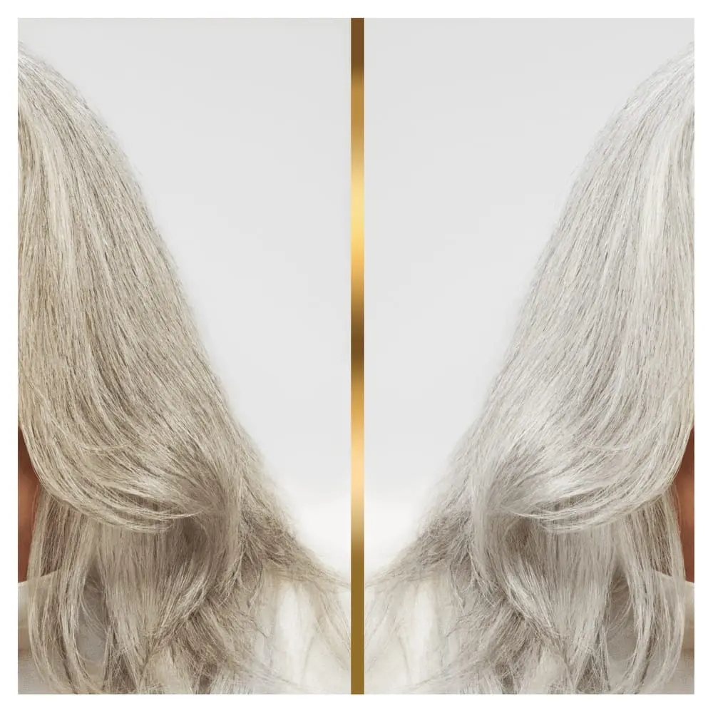 Masca de par Pantene Pro-V Hair Biology Grey & Glowing pentru par alb sau blond, 160 ml