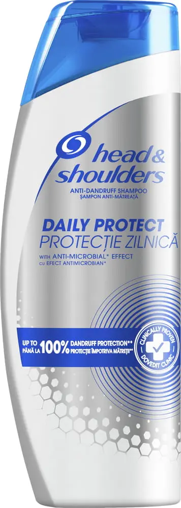 Sampon anti-matreata Head & Shoulders Daily Protect Antimicrobian, 360 ml