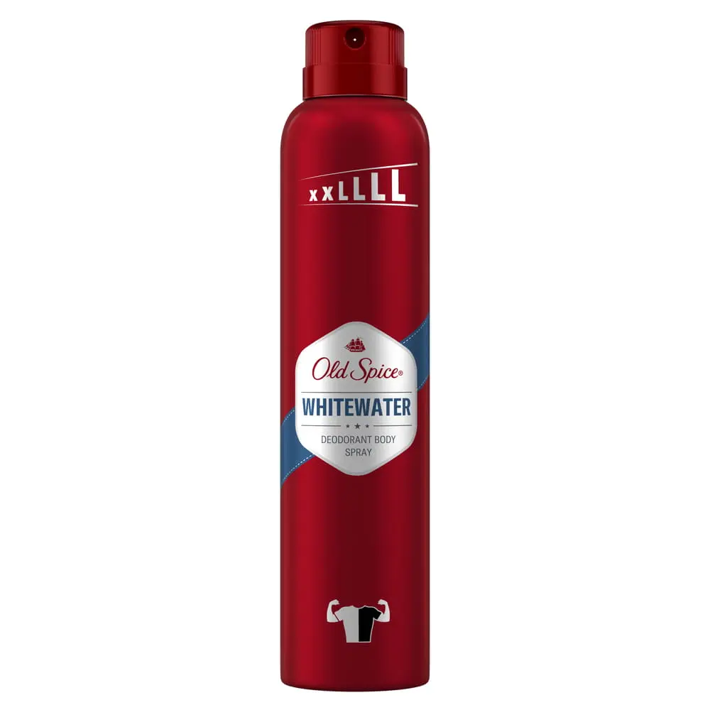 Deodorant spray Old Spice Whitewater pentru barbati, 250 ml