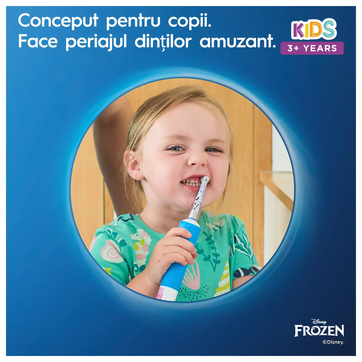 Rezerva periuta de dinti electrica pentru copii Oral-B EB10-2 Frozen 2buc
