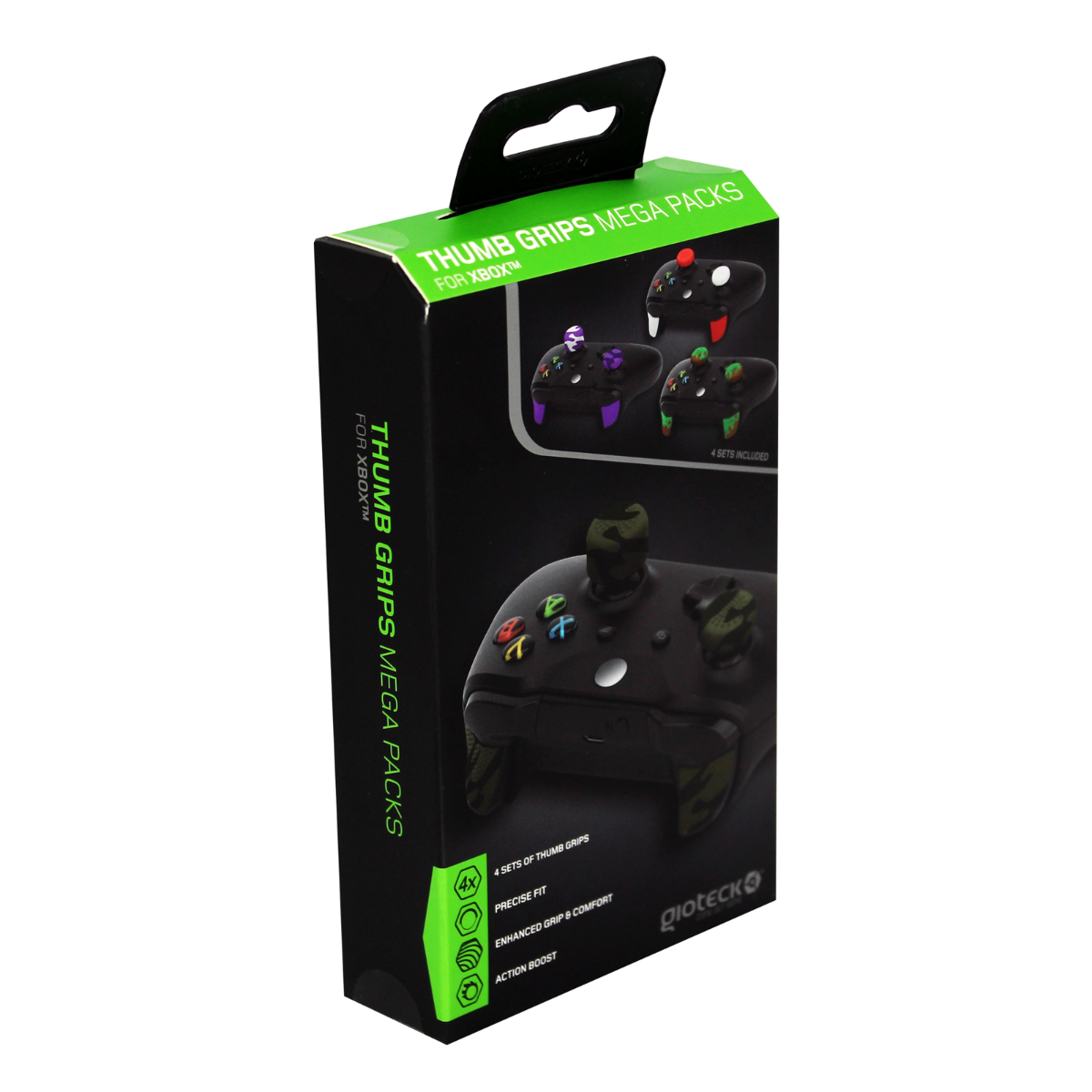 Gioteck Thumb Grips Mega Pack Replace Joystick and Thumb Caps for Xbox