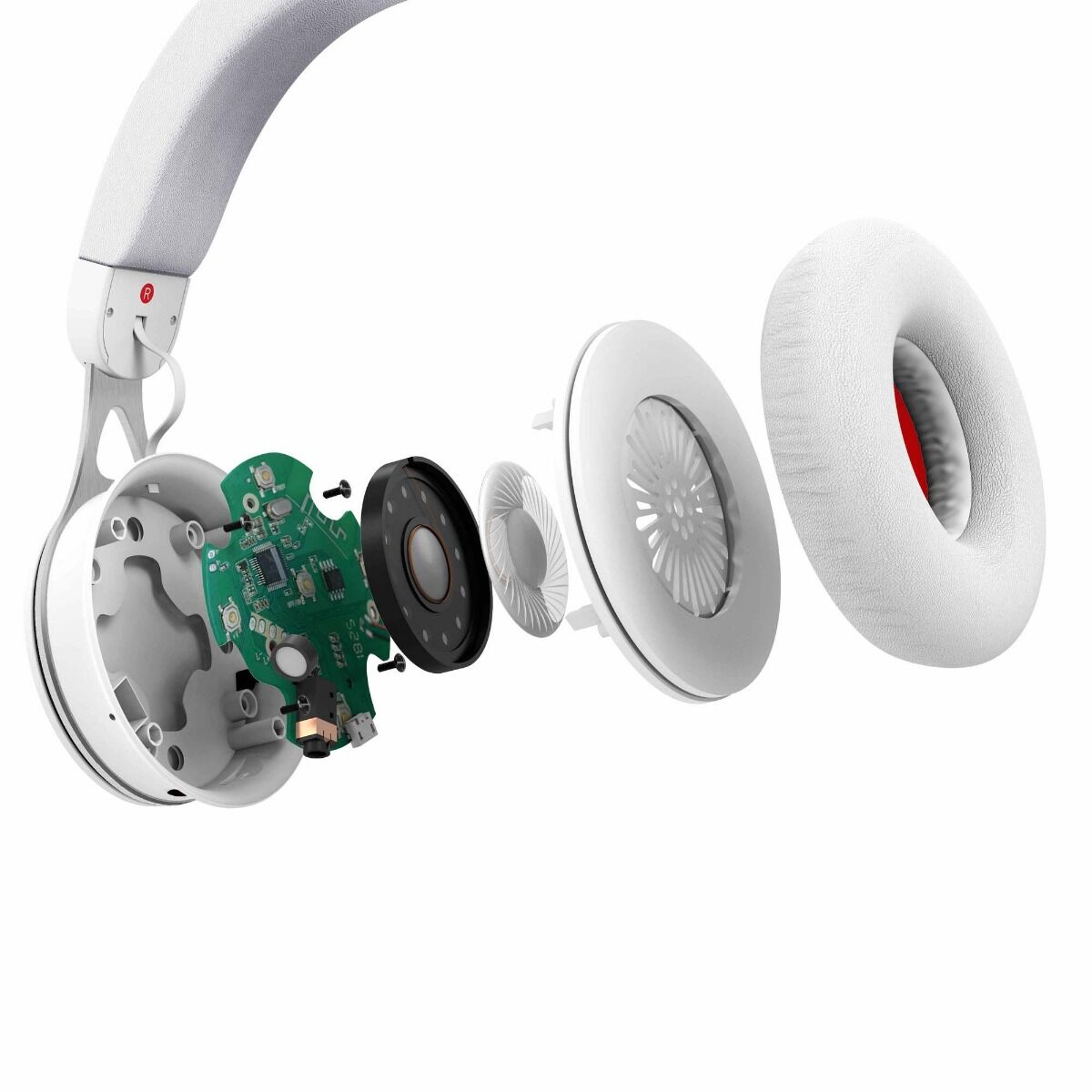 Casti audio over ear Energy Sistem Urban 3 ENS447138, Bluetooth, Microfon, Alb
