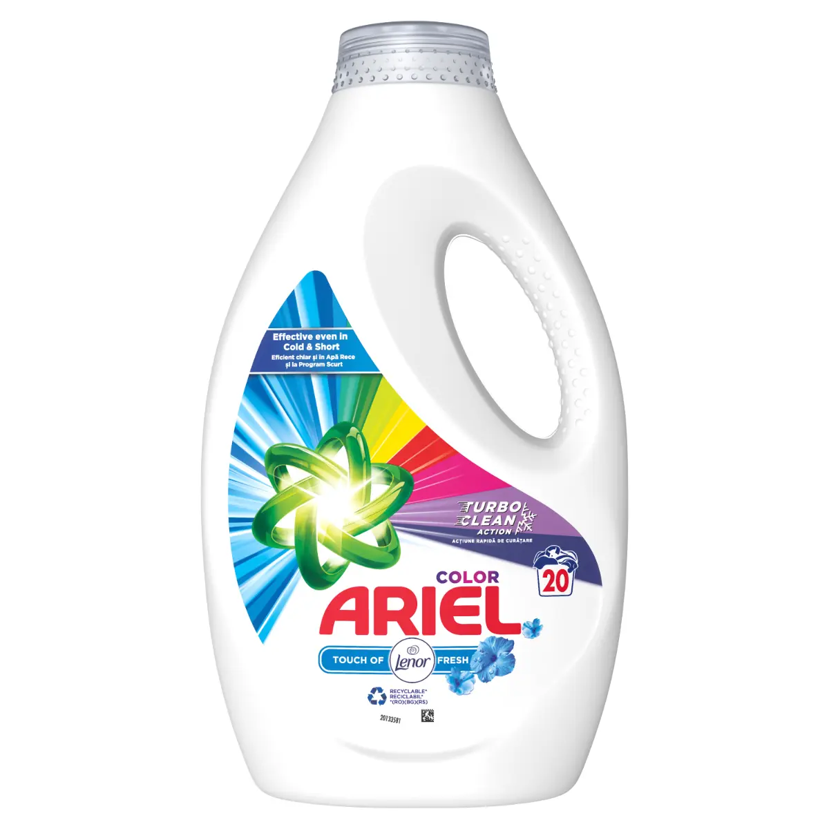 Detergent de rufe lichid Ariel Touch Of Lenor Color, 20 spalari, 1L