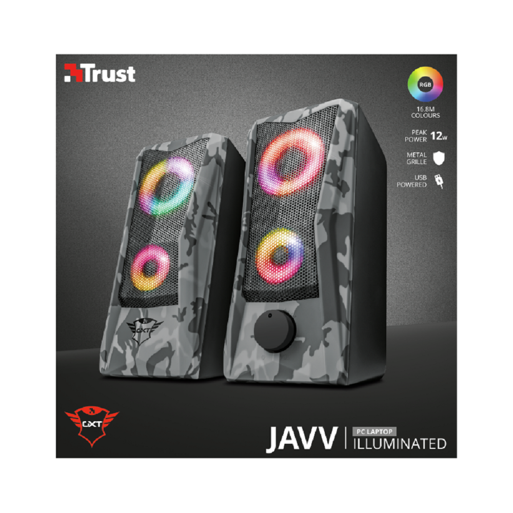 Boxe Trust GXT 606 Javv RGB Set 2.0