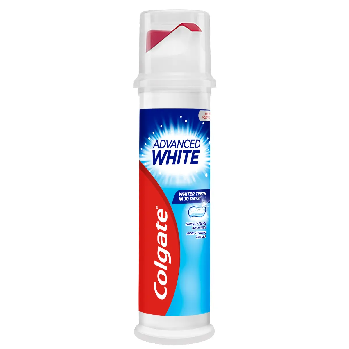 Pasta de dinti pentru albire Colgate Advanced White Pump 100ml