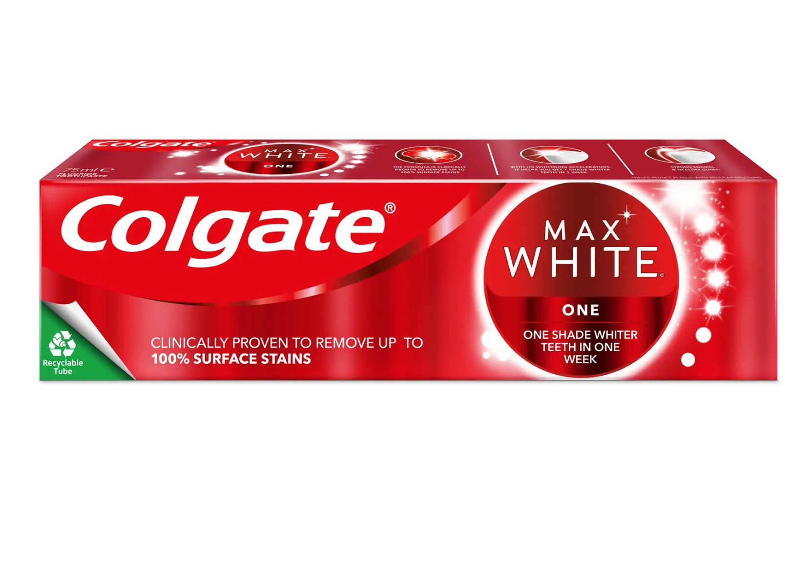 Pasta de dinti pentru albire Colgate Max White One 75 ml