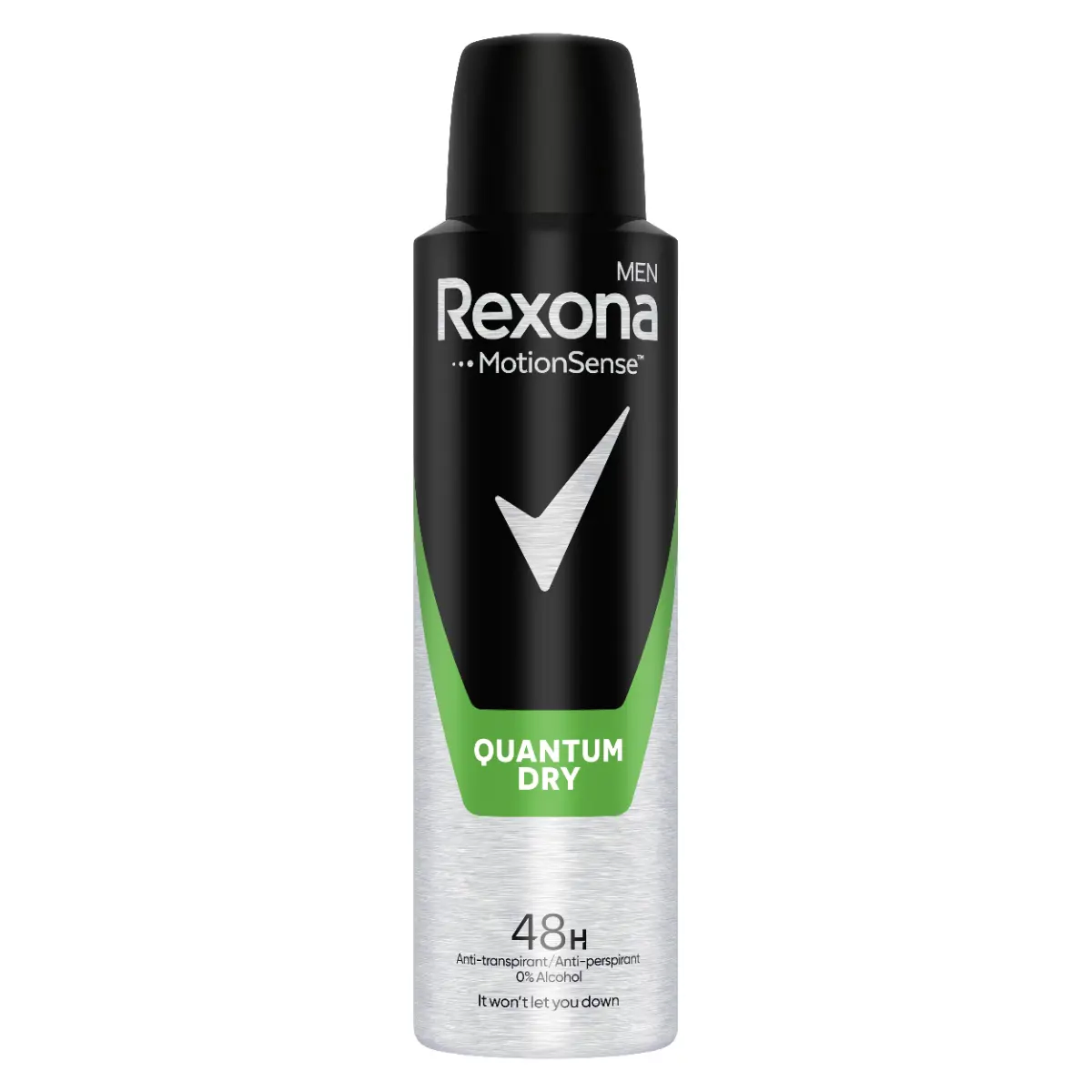 Deodorant antiperspirant spray, Rexona Men Quantum Dry, 150ml
