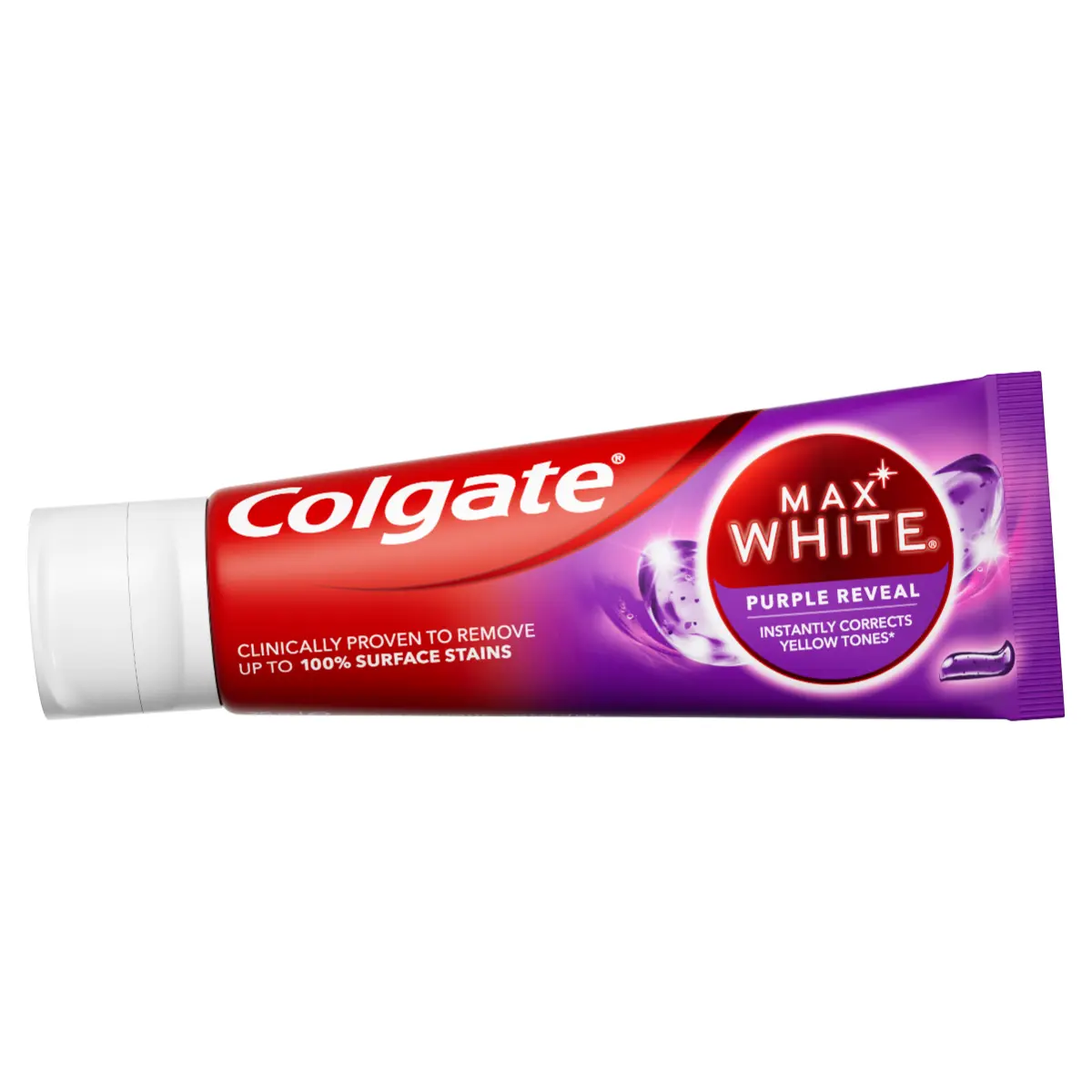 Pasta de dinti pentru albire Colgate Max White Purple Reveal, 75ml
