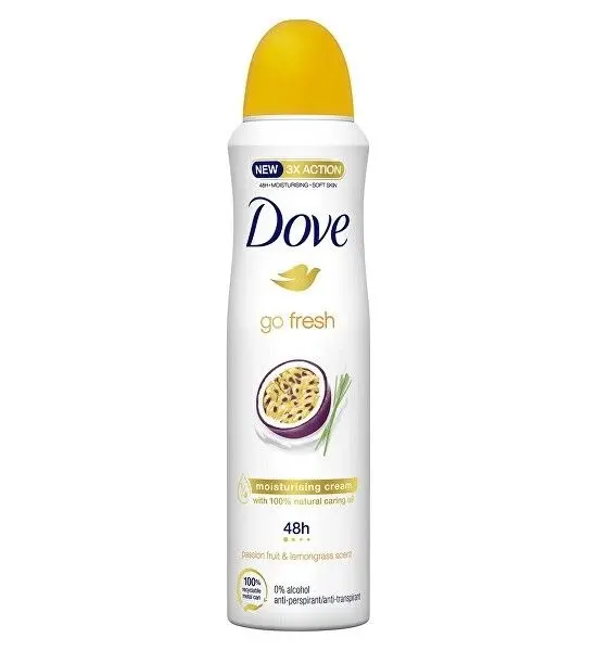 Deodorant Dove, antiperspirant Passion Fruit&Lemongrass 150ml