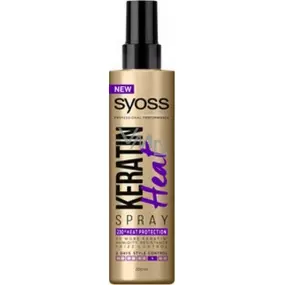 Spray Syoss Keratin Heat Protect pentru protectie termica, 200 ml