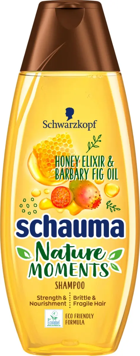 Sampon Schauma Nature Moments Fortifiant & Hranitor cu elixir de miere si ulei de smochin chumbo   400ml