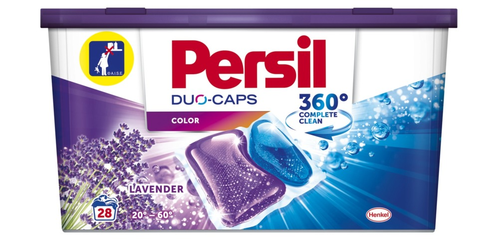 Detergent automat capsule Persil Duo-Caps Color Lavanda, 28 spalari, 28 buc
