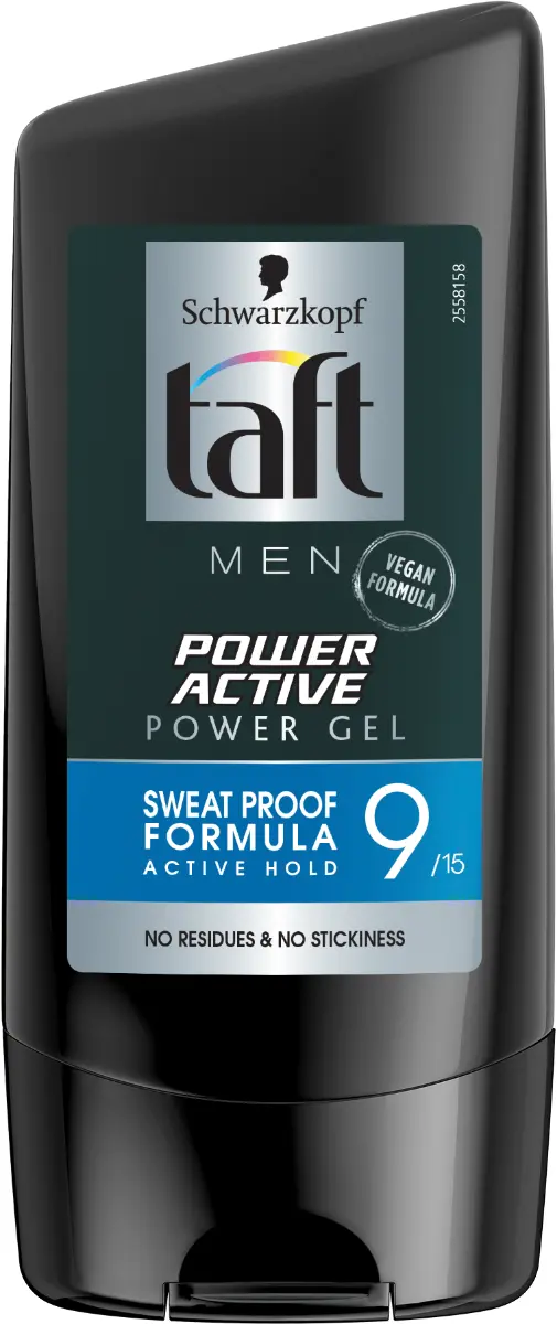 Gel de par Taft Looks Power Active, fixare mega puternica, 150ml
