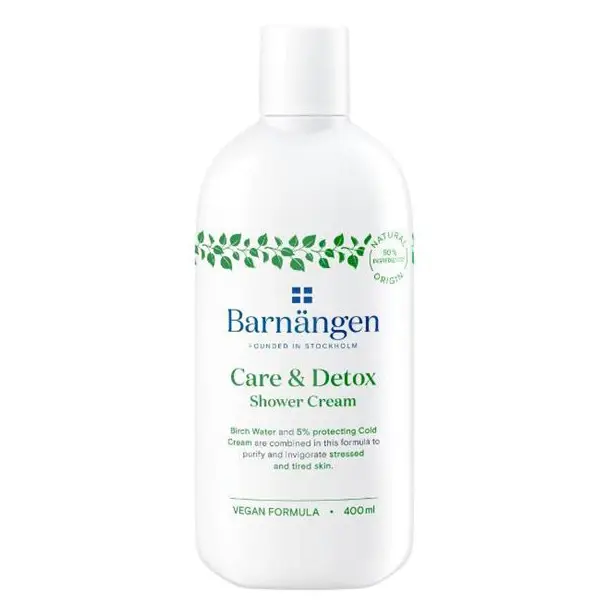Crema de dus Barnangen Care & Detox, pentru pielea obosita si uscata, 400ml