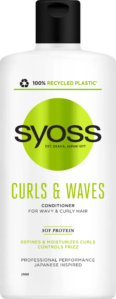 Balsam Syoss Curls pentru par ondulat si cret, 440 ml