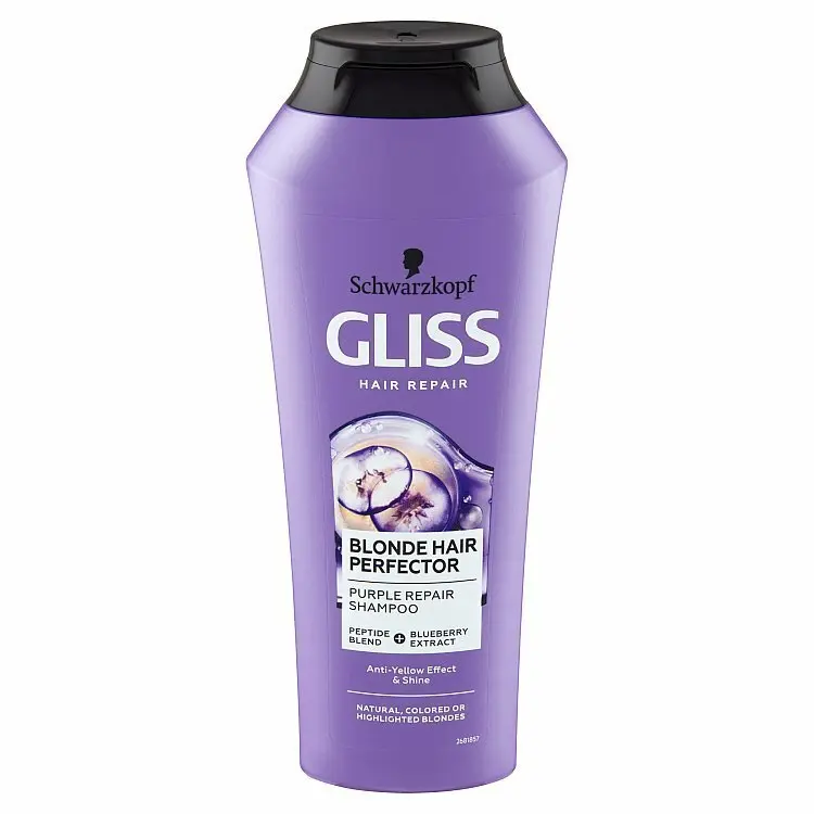 Sampon Gliss Blonde Hair Perfector 250 ml