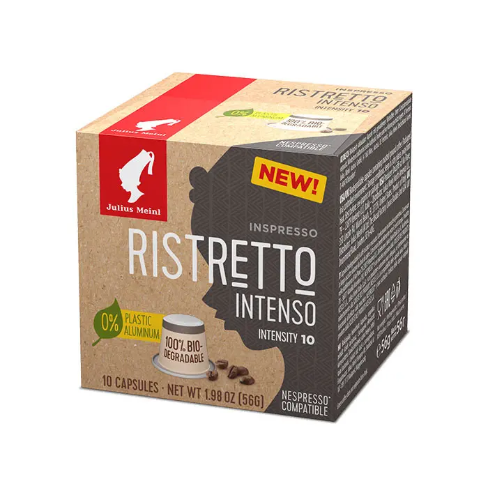 Cafea capsule Julius Meinl Ristretto Intenso, compatibile Nespresso, 10 capsule