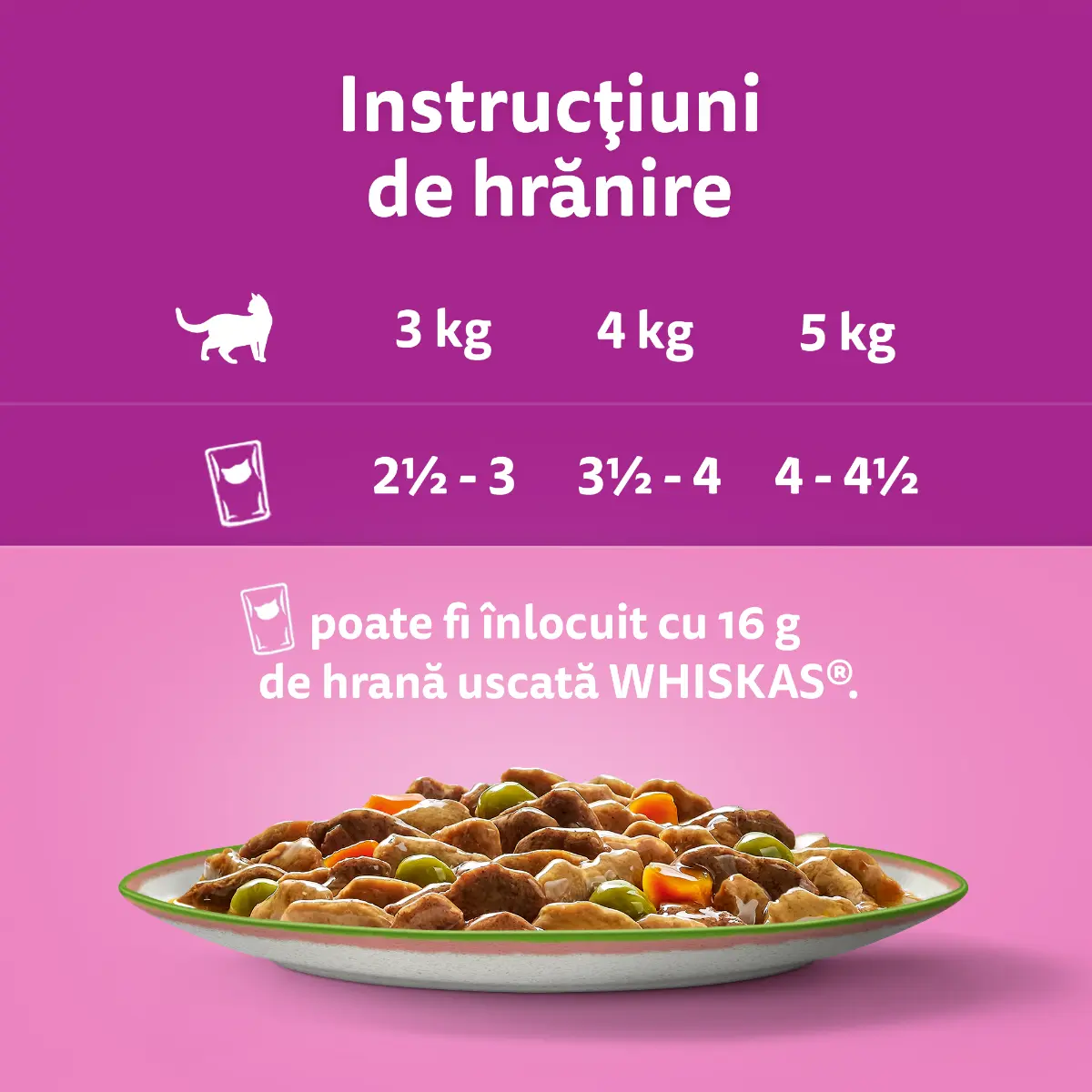 Hrana umeda Whiskas Tasty Mix Chef's choice pentru pisici adulte 4x85g