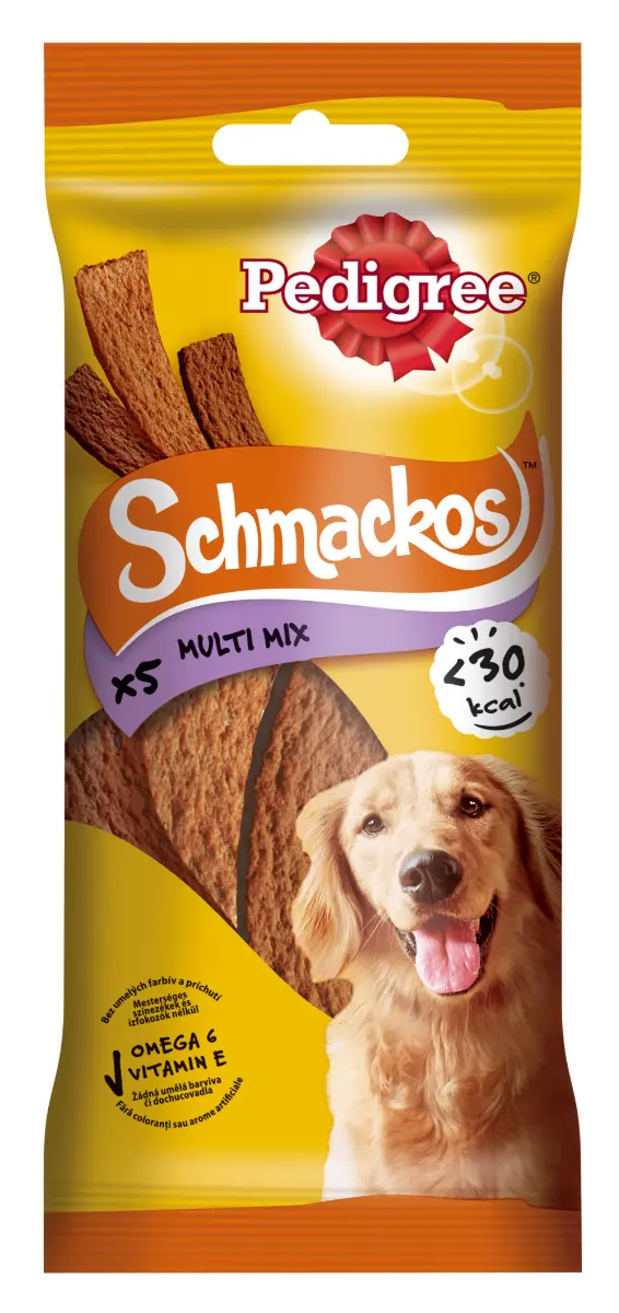 Hrana complementara Pedigree Schmackos pentru caini adulti, 5 buc 36 g