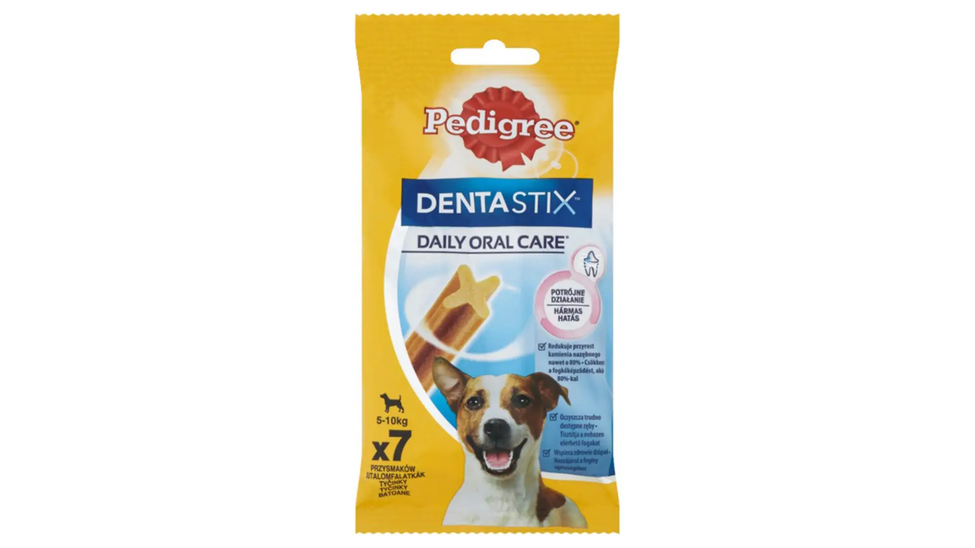 Batoane dentare Pedigree DentaStix pentru caini de talie mica, 110 g