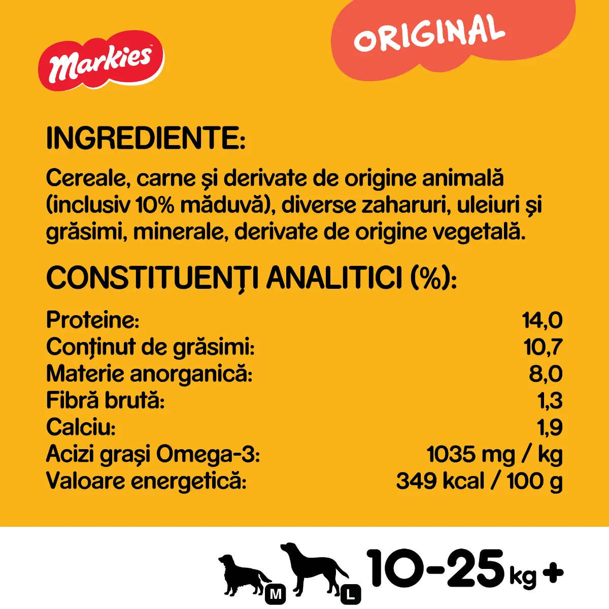 Hrana complementara Pedigree Markies pentru caini adulti 500 g