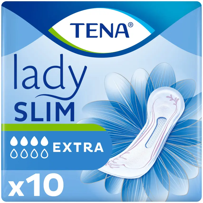 Absorbante pentru incontinenta urinara Tena Lady Slim Extra, 10 bucati