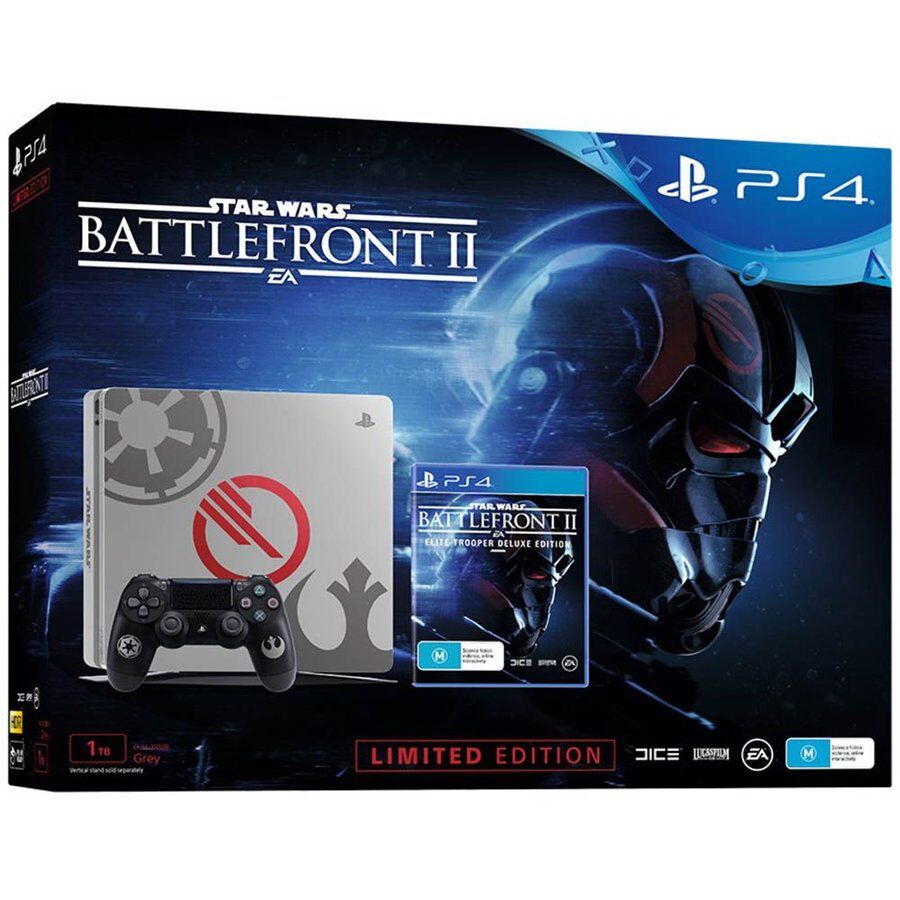Consola Sony PlayStation 4 Slim 1TB Limited Edition + Joc Star Wars Battlefront II