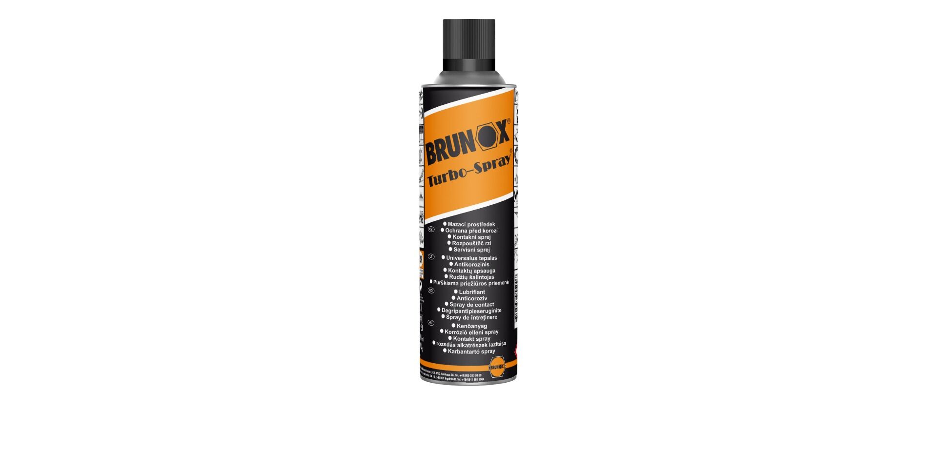 Brunox Turbo Spray Lubrifiant 500ML