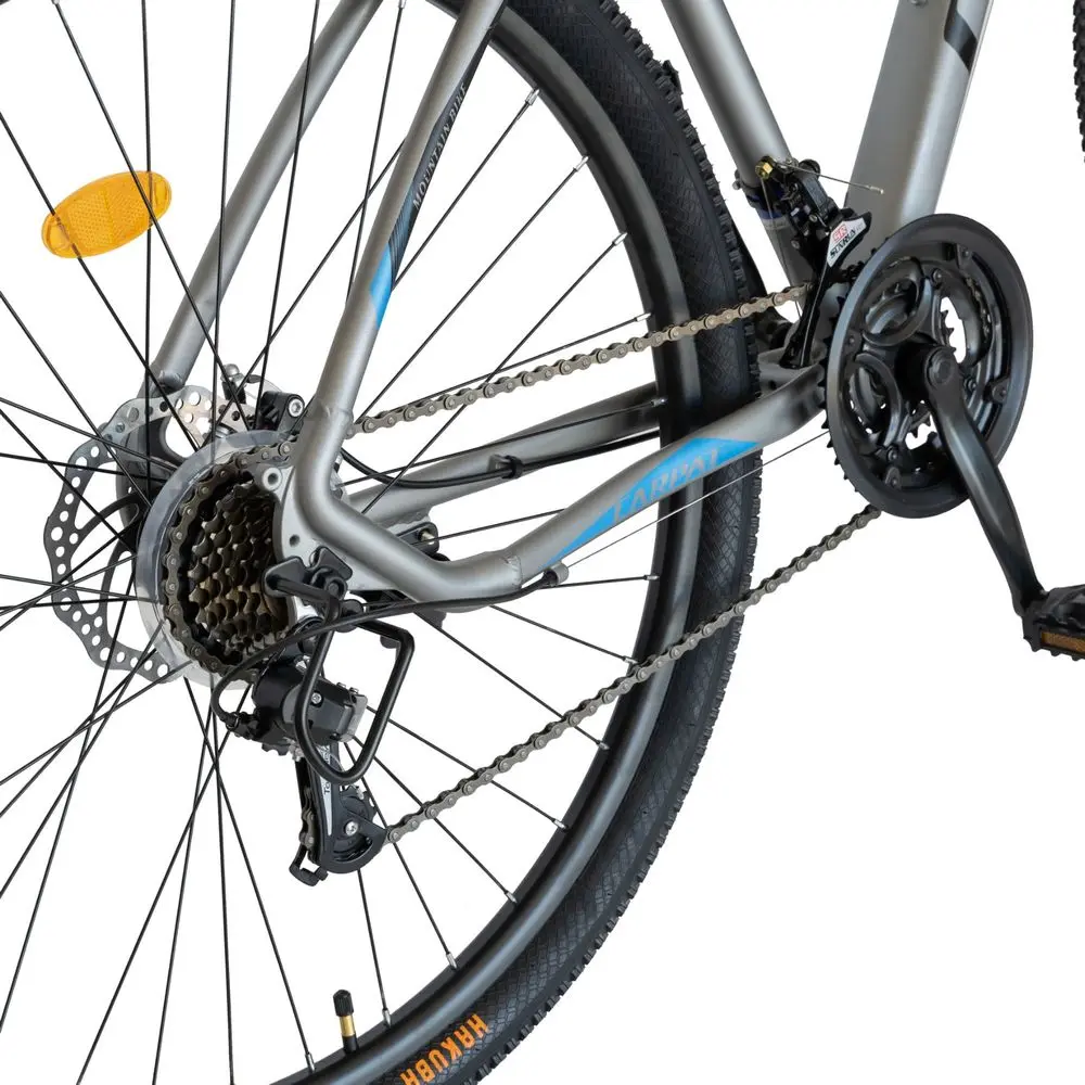 Bicicleta MTB-HT Carpat Invictus C2957C, 21 viteze, cadru aluminiu, 29