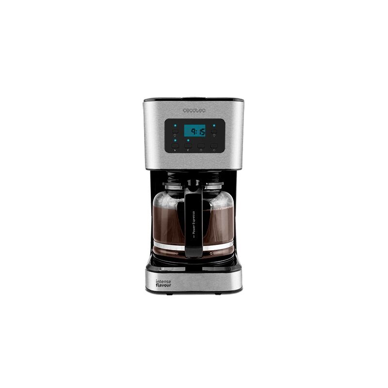 Filtru cafea Cecotec Coffee 66 Smart, 1.5 Litri, 950 W, 12 cesti, Argintiu