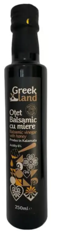 Otet balsamic Greek Land cu miere 250ml