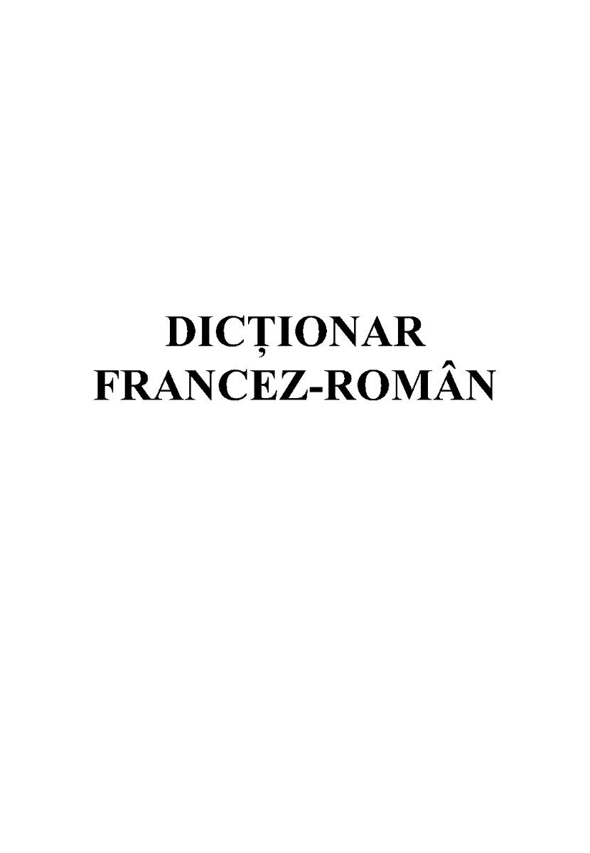 dangerous law brand Dictionar francez-roman/roman-francez de buzunar | Carrefour Romania
