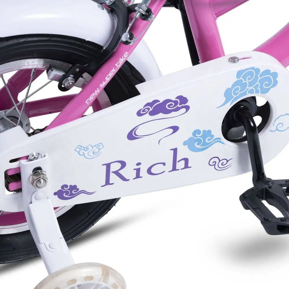 Bicicleta fete 2-4 ani Rich Baby R1208A, 12