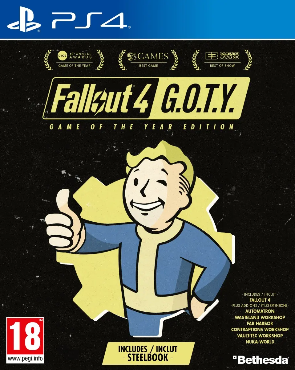 Joc Fallout 4 G.O.T.Y. Steelbook - PS4 - PRECOMANDA